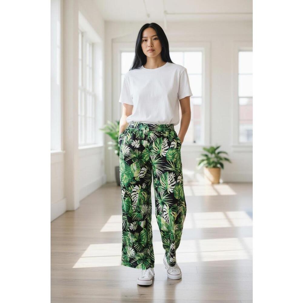 Philosophy Republic Clothing Women's Casual Wide-Leg Pants - Picture 1 of 9